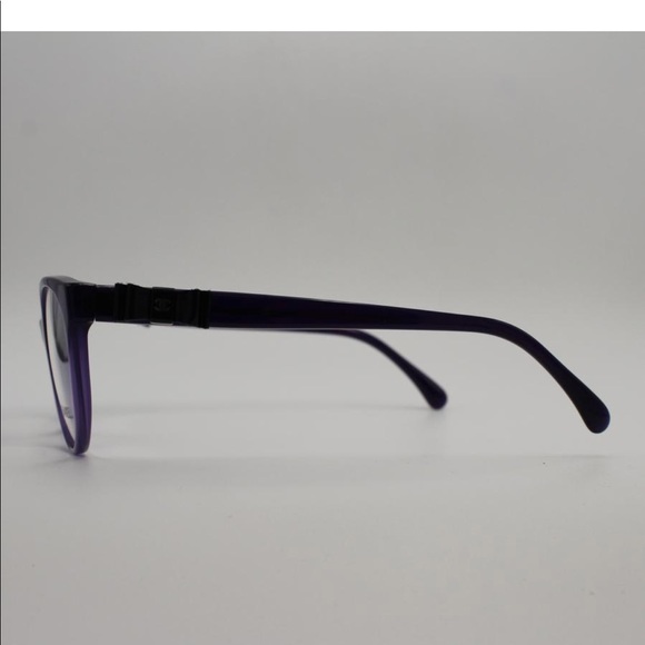 💜💜💜 Chic CHANEL Purple Black Bow Opticals💜💜💜 - Picture 10 of 15